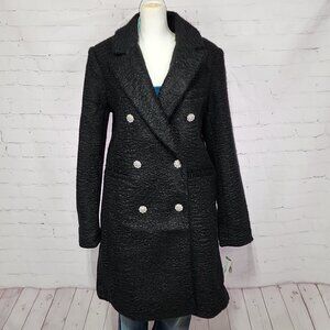 Milly double breasted pea coat NWT
